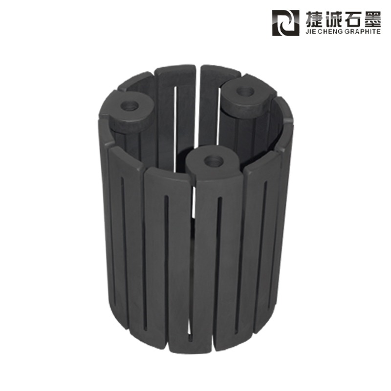 多晶爐石墨加熱器定制 石墨發熱體電阻爐加工廠 耐高溫單晶爐熱場石墨件 抗氧化石墨熱場導流筒